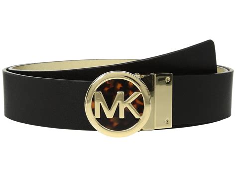 michael kors black grommet belt|Michael Kors belts for women.